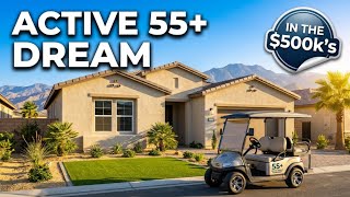 55 AND OVER COMMUNITY IN INDIO, CALIFORNIA - 3BED/2.5BATH IN THE $500,000's!