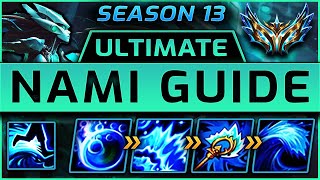 NAMI ULTIMATE GUIDE | Season 13 (2023) | TIPS & TRICKS, COMBOS, GAMEPLAY STRATEGY | Zoose
