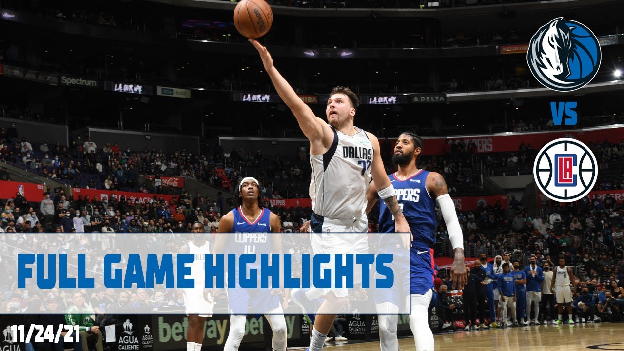 Luka Doncic (26 points) Highlights vs. LA Clippers - YouTube