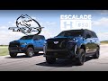 The better beast  850 hp escaladev vs ram trx pickup truck  h850 cadillac upgrade by hennessey