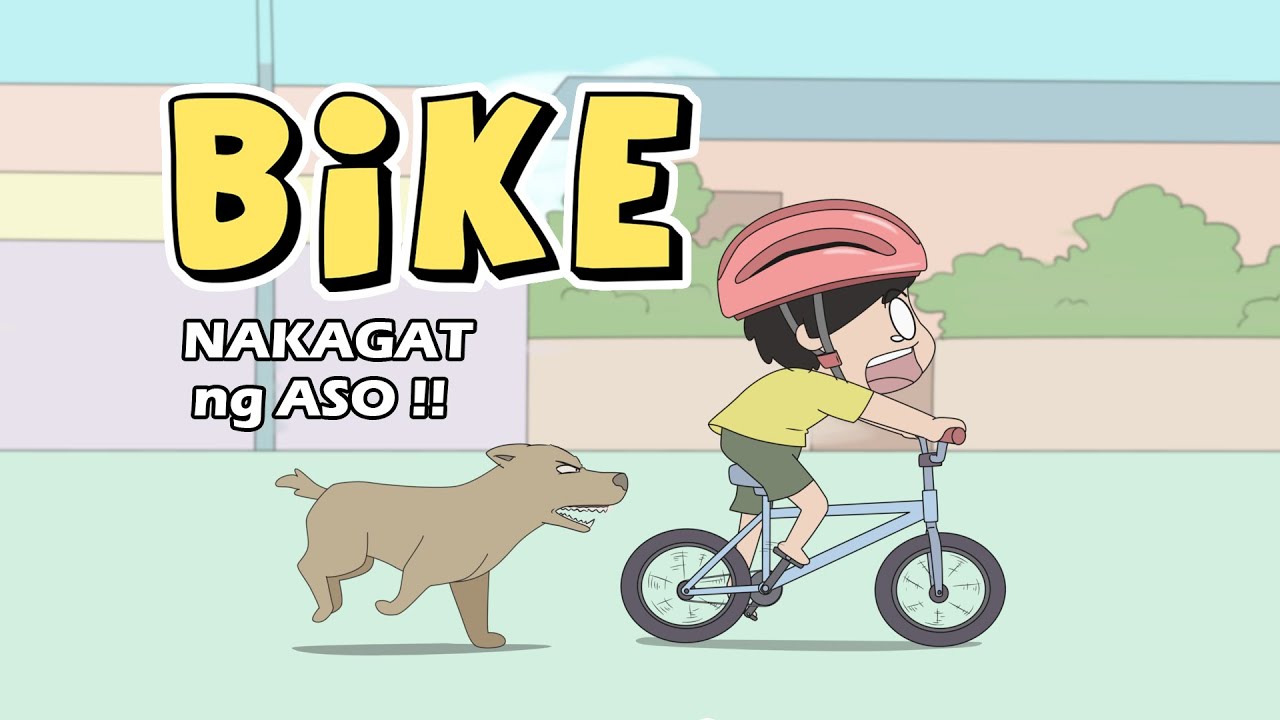 KARERA ng BIKE | Nakagat ng ASO? | Pinoy Animation