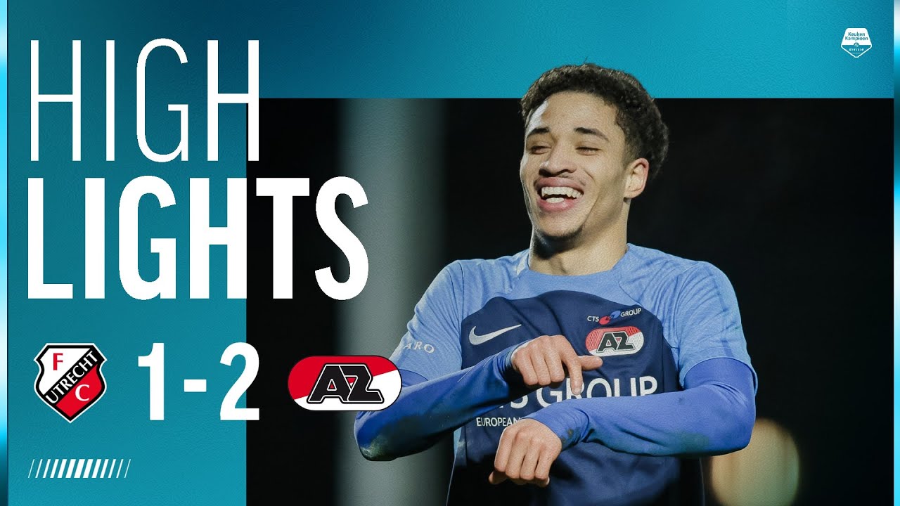 🔥 An eventful match! | Higlights Jong FC Utrecht - Jong AZ