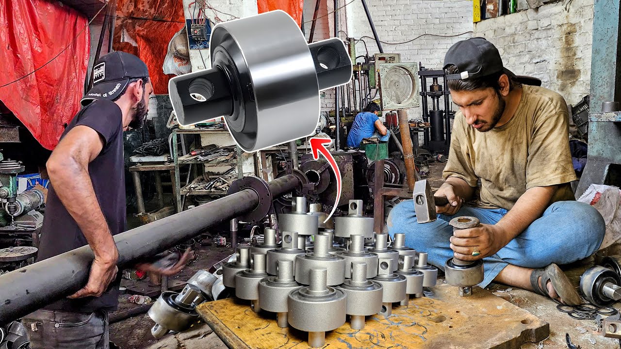 How Millions of Truck Torque Rod Bush Are Made in a local  | Amazing Mass Production