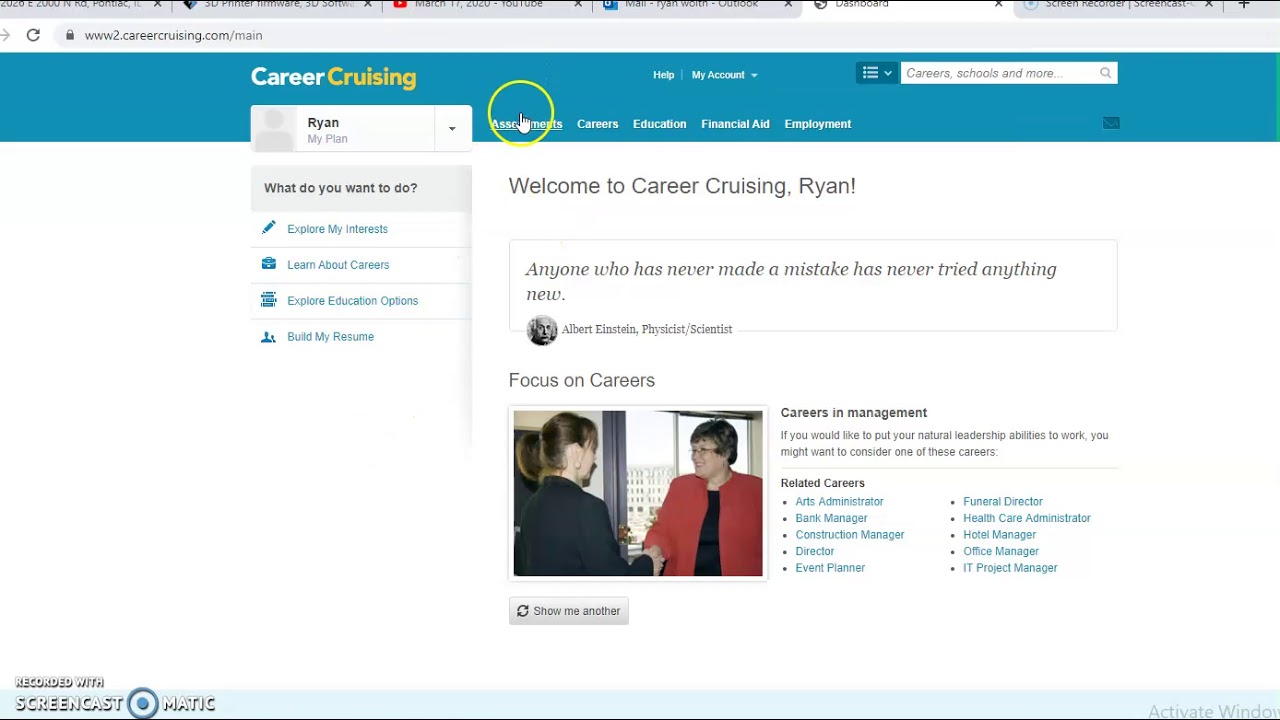 Career Cruising YouTube