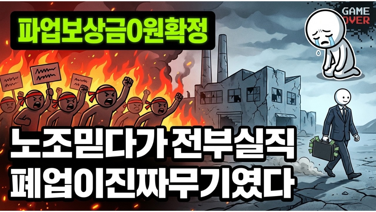 파업하면 월급 오를 줄 알았지? 사장이 택한 소름 돋는 결말
