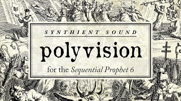 Sequential Prophet 6 "PolyVision" sound set by Synthient Sound  [patch play through 0-49]