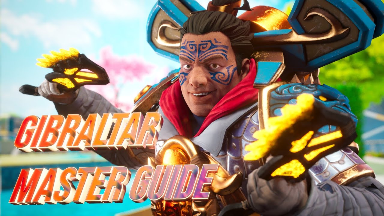 Best Guide For Learning Gibraltar Noob To Pro On Apex Legends Youtube