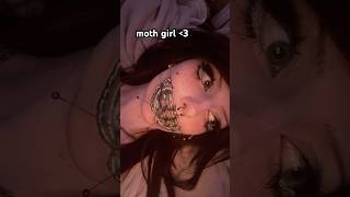 yes those are safety pins… #funny #makeup #moth #egirl #alternative #makeuptutorial #trend #tiktok