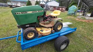 John Deere 175 moved to the work shop by rpeek 323 views 9 days ago 10 minutes, 21 seconds