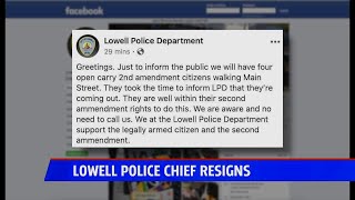 Lowell police chief fired