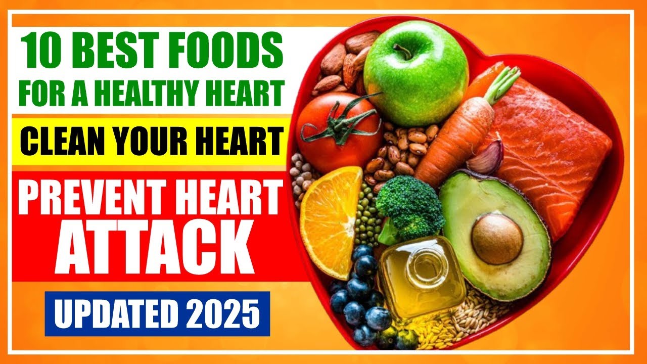 10 Best Foods for a Healthy Heart and Prevent Heart Attack | These ...