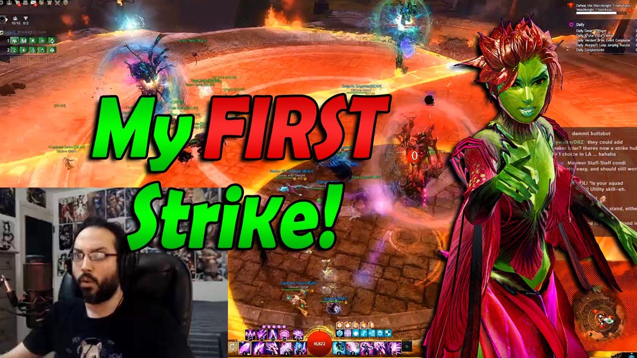 VB does his FIRST Strike! Old Lion's Court! | Guild Wars 2