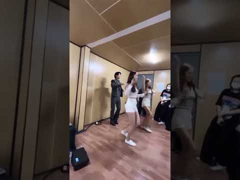 Yoona, Yuri x Minho - Forever 1 Dance Challenge Behind Cut