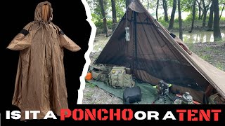 PONCHO SHELTER PERFECTION! - OneTigris Tentsformer Review