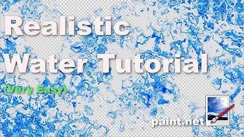 Realistic Water - paint.net