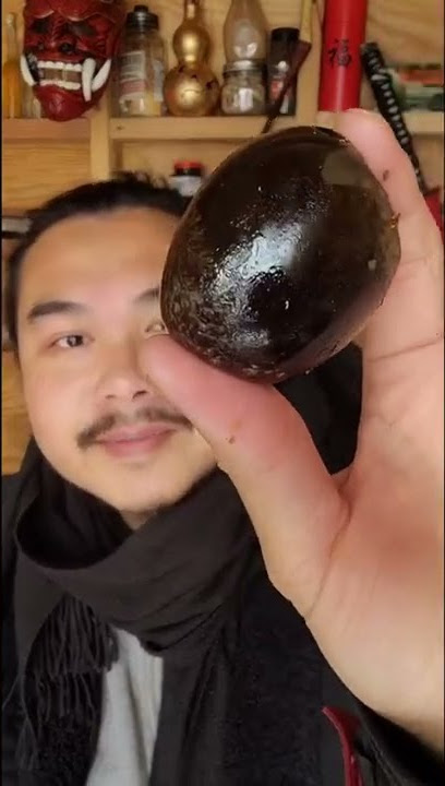 Eating 1000 Year Old Egg!