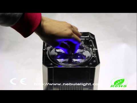 NBL- P410Z 4*10w RGBW 4 in 1 Led wireless battery zoom light