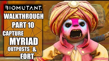 Biomutant - Capture Myriad Tribe Outposts & Fort - Gameplay Walkthrough Part 10