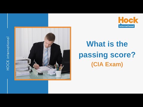 Video: Care este un punctaj de trecere la examenul CIA?