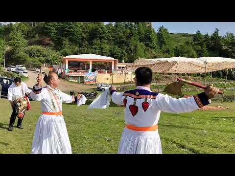 जौनसारी जंगबाजी नृत्य || Jaunsari Jangbaji Dance Ramtal Garden