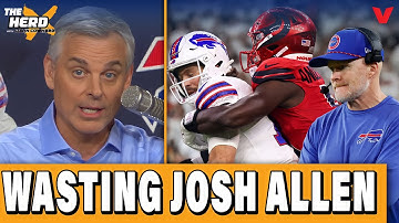 REACTIE Bills-Texans: Josh Allens beste tijd wordt VERSPILD in Buffalo | THE HERD NFL met Colin C...