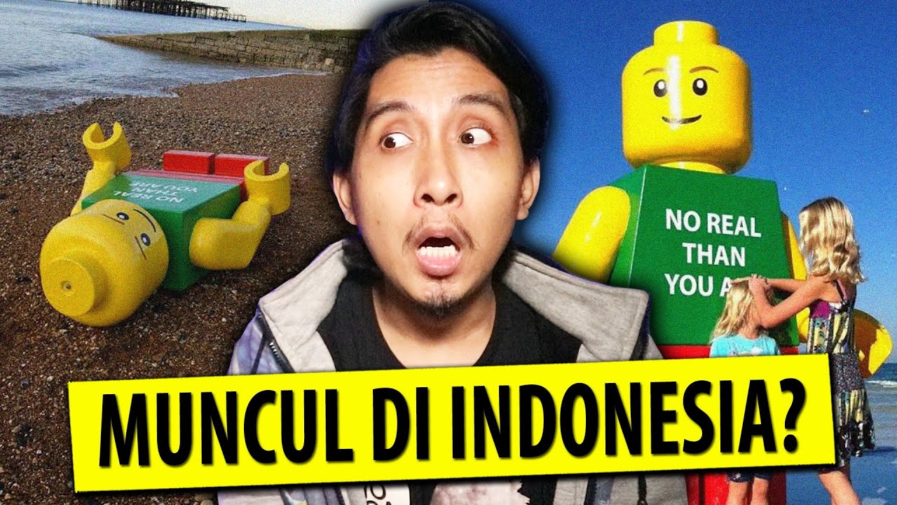 HEBOH PENEMUAN LEGO RAKSASA TERDAMPAR DI PANTAI - YouTube