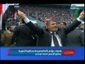 لحظة وصول مرسي "مهرجان إعتزال" ستاد القاهرة وسط هتافات التكبير ويحمل علم سوريا ومصر