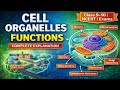 Cell Organelles and Tissues | Structure & Functions | Class 9–10 NCERT Biology