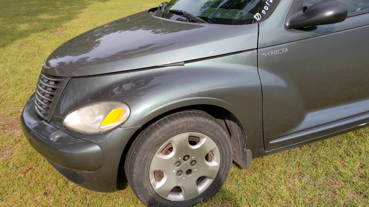 03 PT Cruiser GT Turbo test drive YouTube