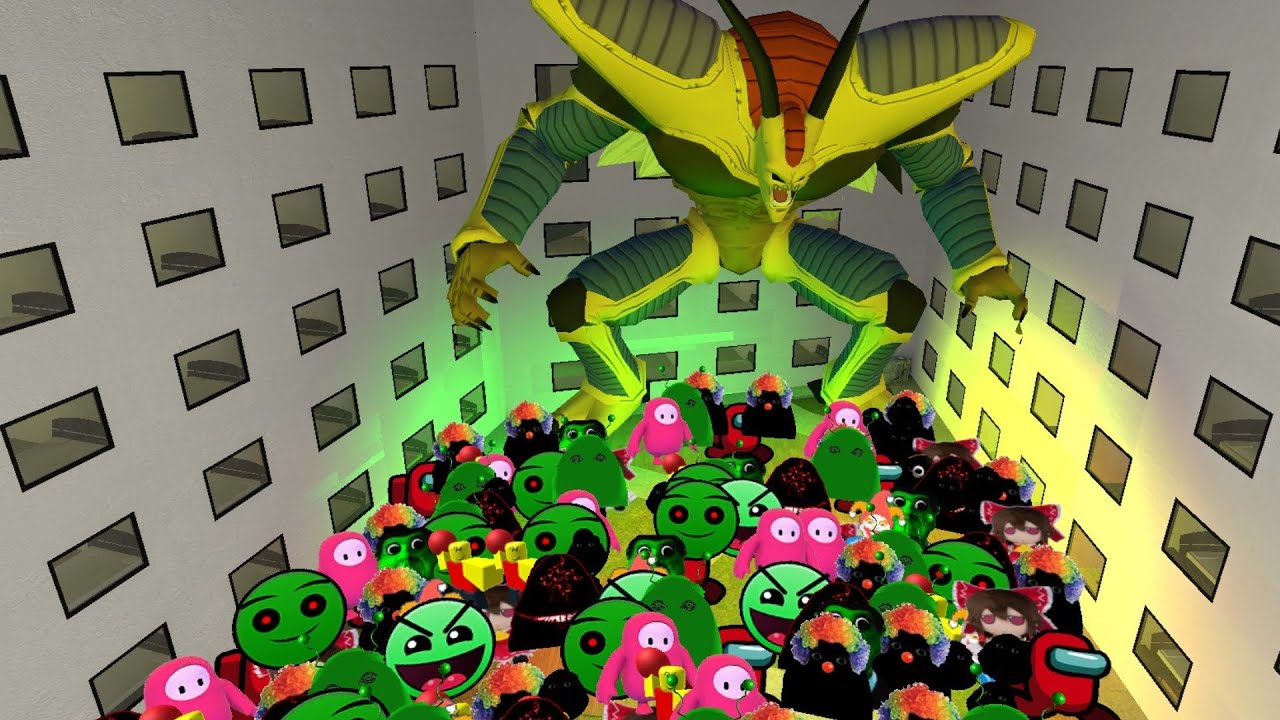 Giant Boss Nextbot Traps Me With 100 Angry Orbs 😱👹