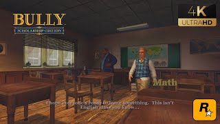 BULLY SCHOLARSHIP - ALL MATH CLASS FULL GAME [4K ULTRA HD] - No Commentary