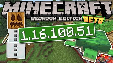 Minecraft Bedrock BETA 1.16.100.51 ✅ OUT NOW ! PARITY Changes! [ Change Log ] MCPE / Xbox / Windows