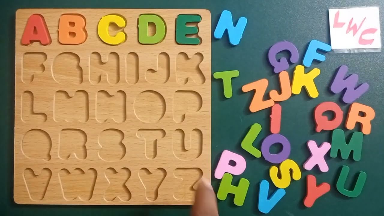 ABC Puzzle |  Help Me Find The Alphabet Letters | Preschool Learning । Part 24