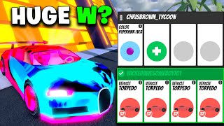 What People OFFER for LEVEL 5 PINK HYPERCHROME in Roblox Jailbreak