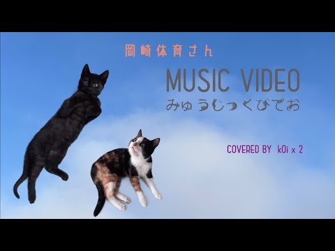 岡崎体育『MUSIC VIDEO』ミュージックビデオ　(Cover by Koi x 2)　猫好きさん必見！