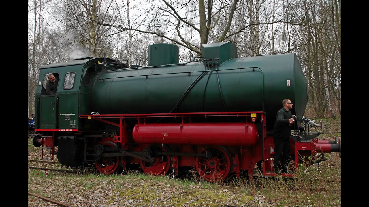 SEM Saisonauftakt Dampfspeicherlok bei Rangierfahrt