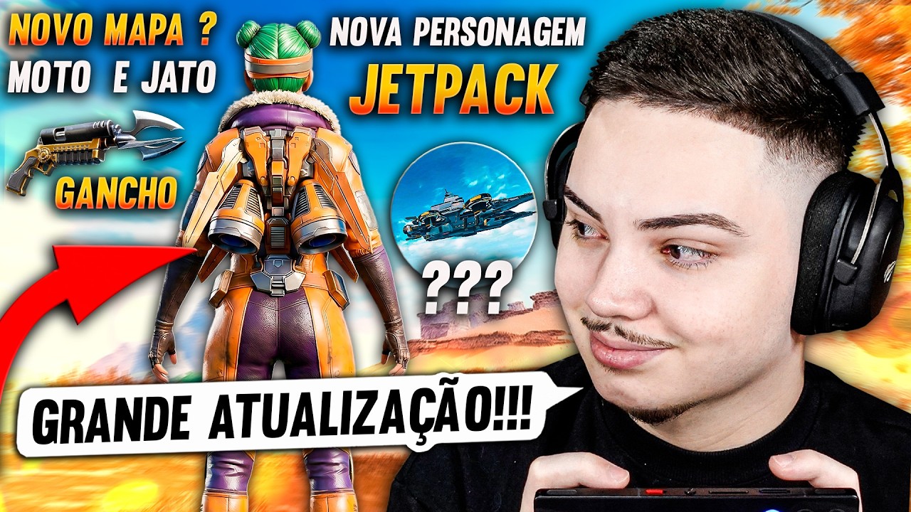 *GRANDE ATUALIZAÇÃO* do BLOOD STRIKE 🔥 (JetPacks, Gancho, Moto, Mapa e Muito mais!)
