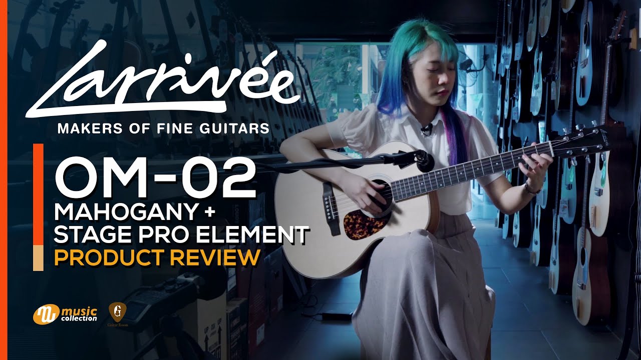 รีวิว | Larrivee OM-02 𝑿-𝑩𝒓𝒂𝒄𝒊𝒏𝒈 แบบ 𝑺𝒄𝒂𝒍𝒍𝒐𝒑𝒆𝒅 𝑯𝒚𝒃𝒓𝒊𝒅