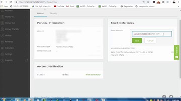 How  to change email on neteller