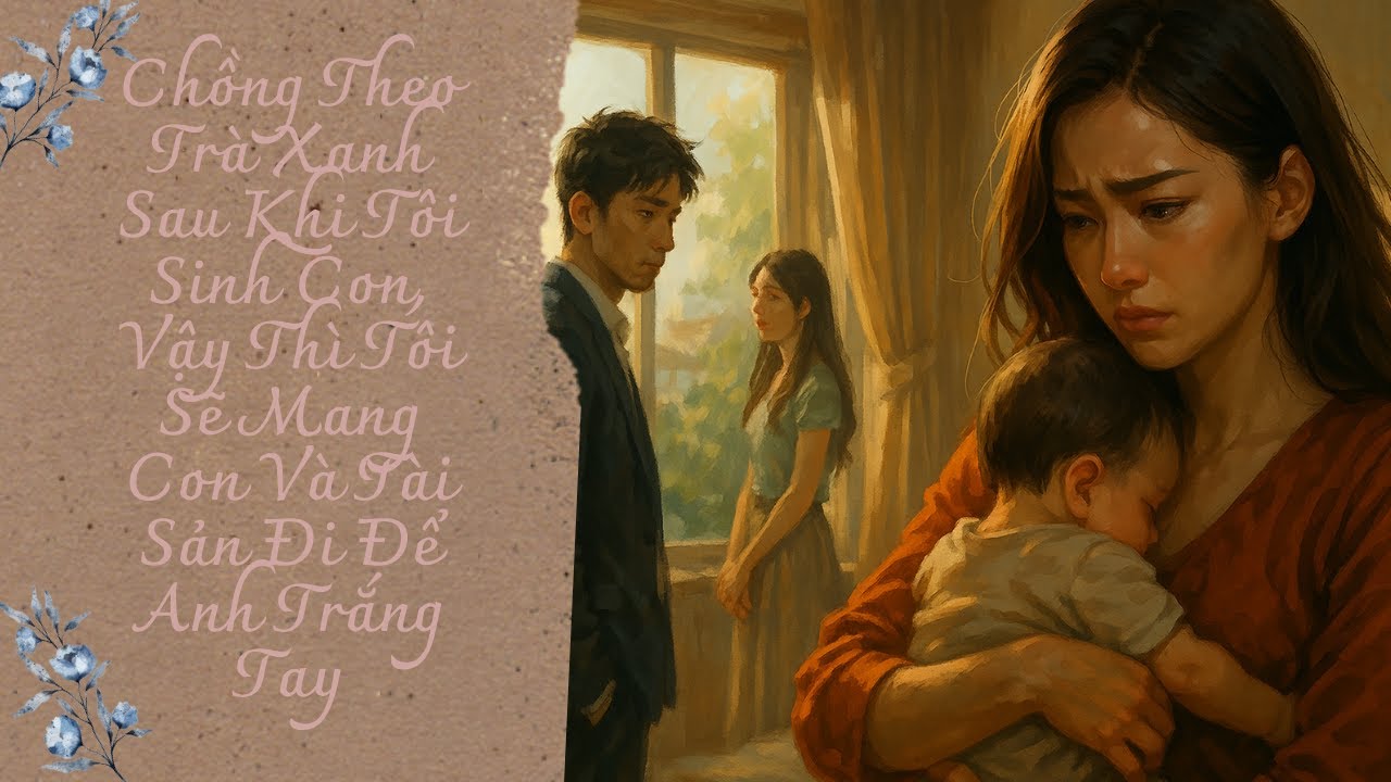 Chồng Theo Trà Xanh Sau Khi Tôi Sinh Con, Vậy Thì Tôi Sẽ Mang Con Và Tài Sản Đi Để Anh Trắng Tay