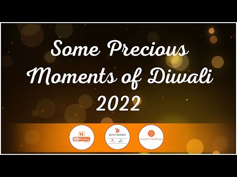 Precious Moments of Diwali 2022 | Comfort Beddings India