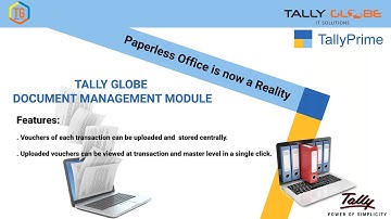 DOCUMENT MANAGEMENT MODULE | TALLY PRIME | TALLY GLOBE | CUSTOMIZED MODULE | TDL