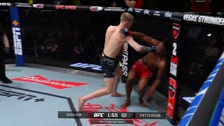 Sam Patterson's ENTIRE Win Streak So Far In : All first round finishes "KO" : The UFC