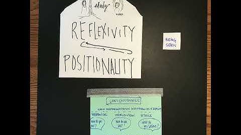 Reflexivity & Positionality (Narrating Shifts, Part 2)