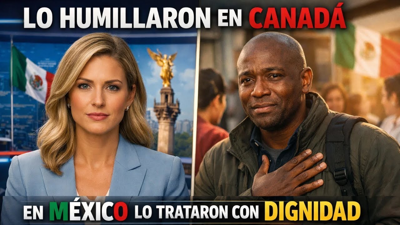 Un investigador africano maltratado en Canadá quedó impactado por el trato que recibió en México