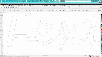 Corel Draw Tips & Tricks Join letters in a word Part 2