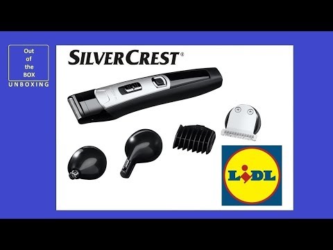 SilverCrest 5in1 Hair & Beard Trimmer SHBS 3.7 C1 UNBOXING (Lidl 500mAh 3.7V)  - YouTube