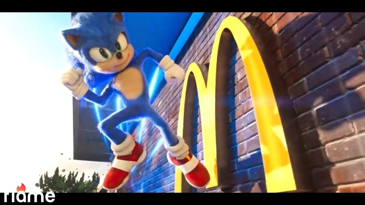 Sonic Movie gotta Go Fast It's My Birthday PNG 