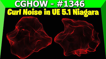 Creating Curl Noise FX in Unreal Engine 5.1 Niagara: A Sneak Peek