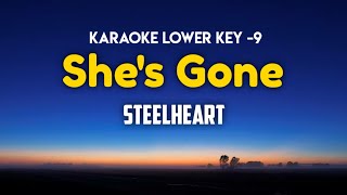 Steelheart She's Gone Karaoke Lower Key -9